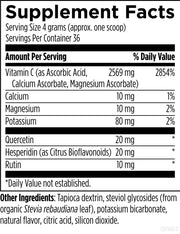 C+BioFizz (144g) Supplement Facts