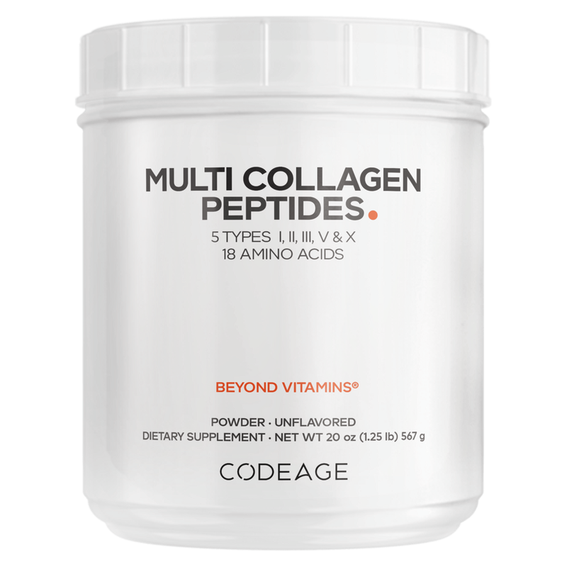 Multi Collagen Peptides Powder, Unflavored (567 g)