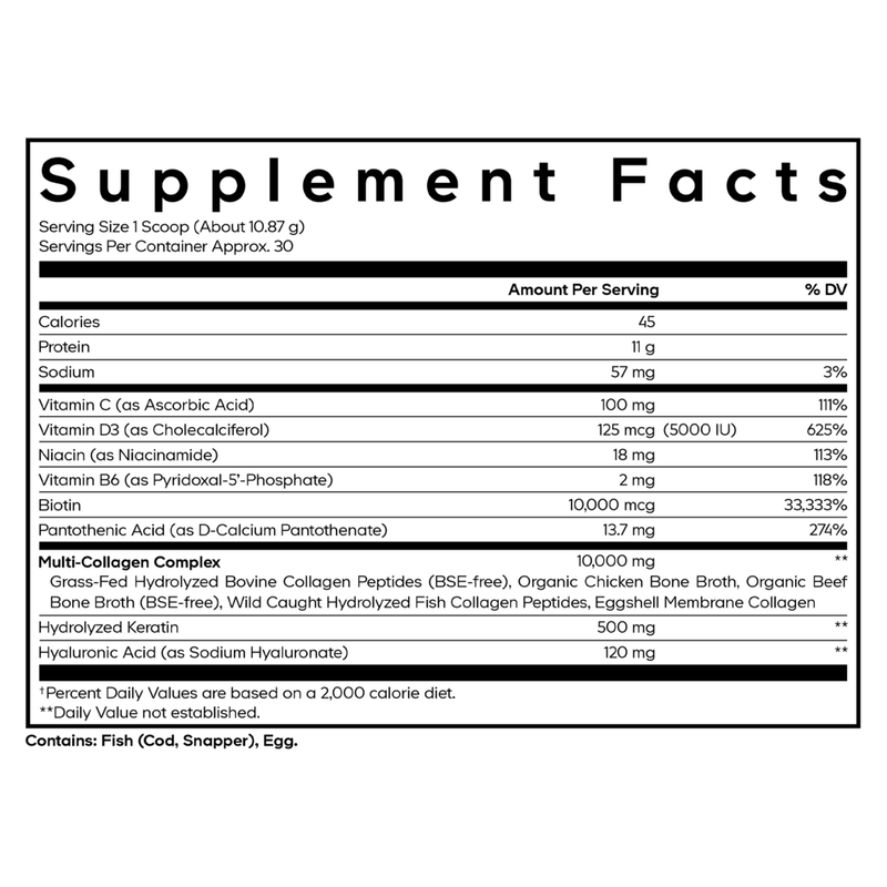 Multi Collagen Powder Platinum (326 g)
