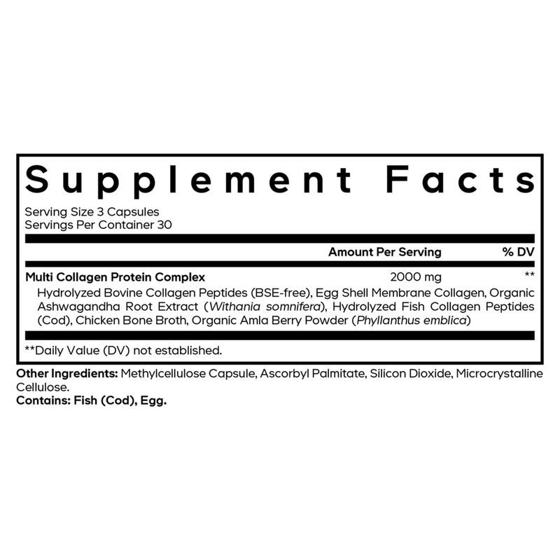 Multi Collagen Capsules (90 Capsules)
