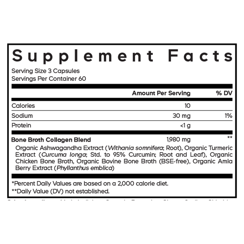 Bone Broth Collagen (180 Capsules)