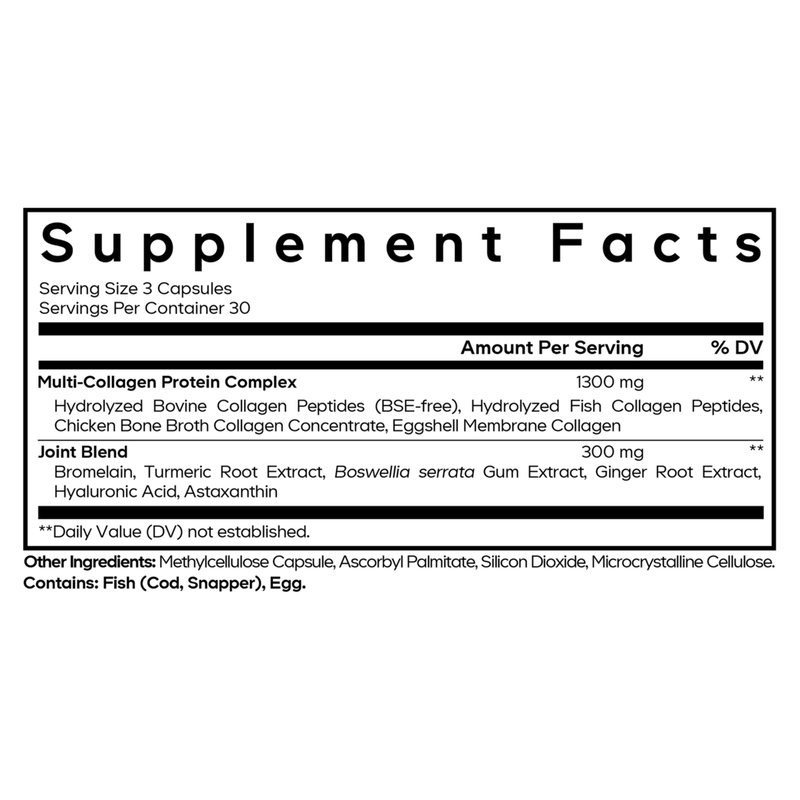 Multi Collagen Joint Formula (90 Capsules)
