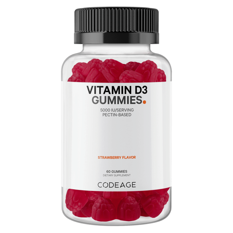 Vitamin D3 5000IU Gummies (60 Gummies)