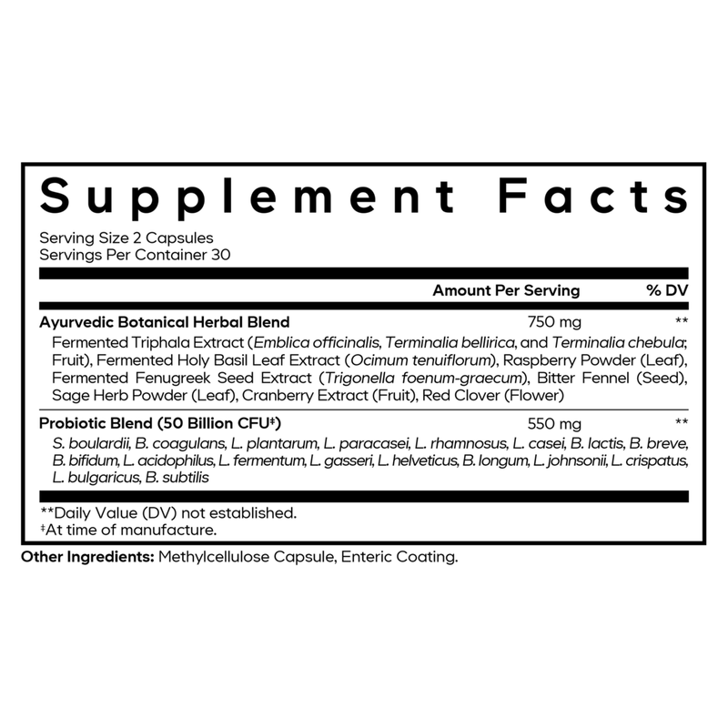 Women's SBO Probiotic (60 Capsules)