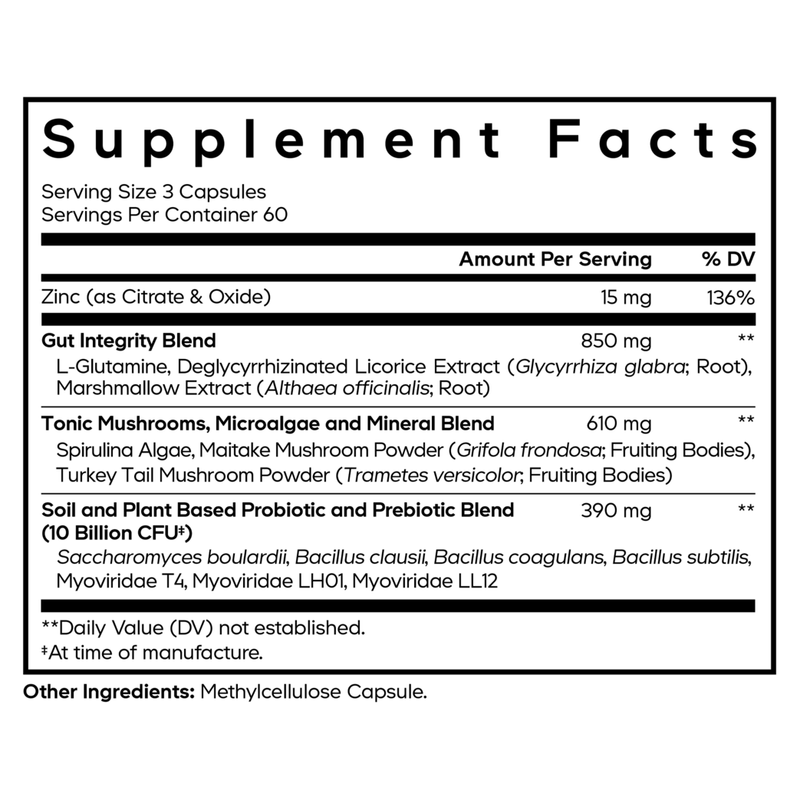 Gut Health Formula (180 Capsules)