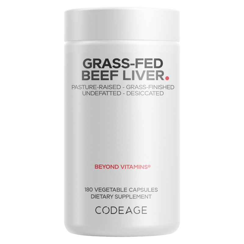 Grass-Fed Beef Liver (180 Capsules)