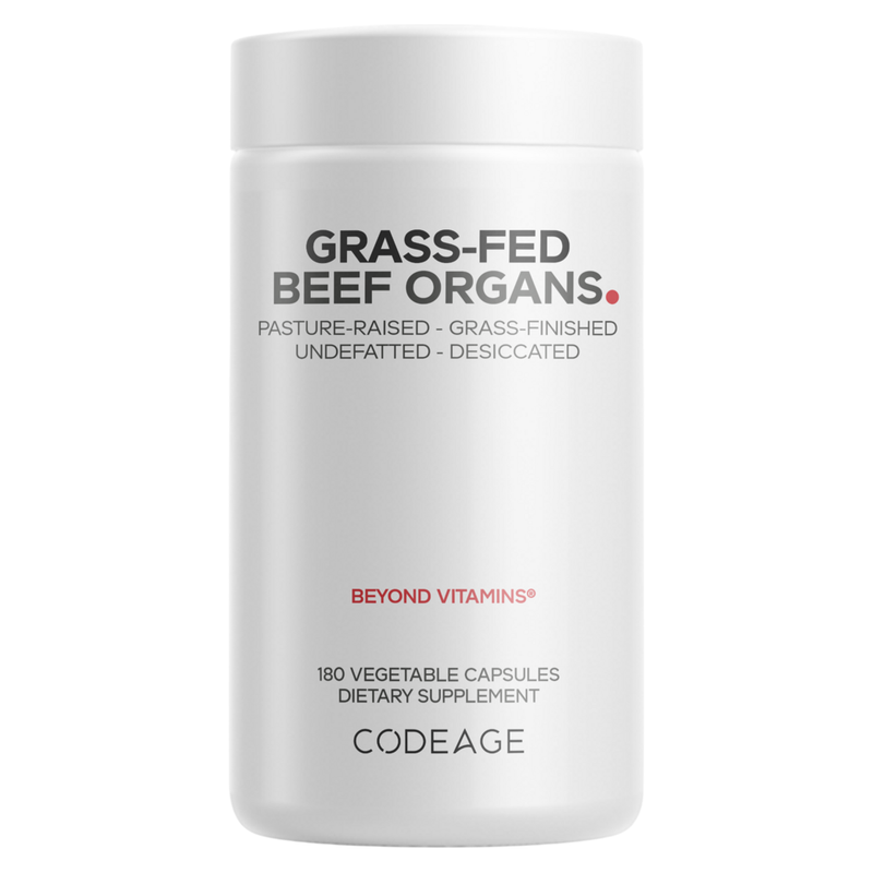 Grass-Fed Beef Organs (180 Capsules)