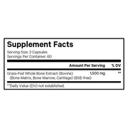 Grass-Fed Bone Marrow (180 Capsules)