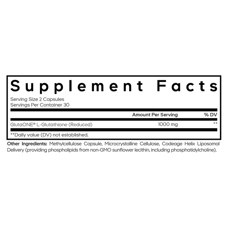 Liposomal Glutathione (60 Capsules)