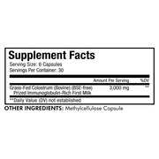 Immuno Colostrum (180 Capsules)
