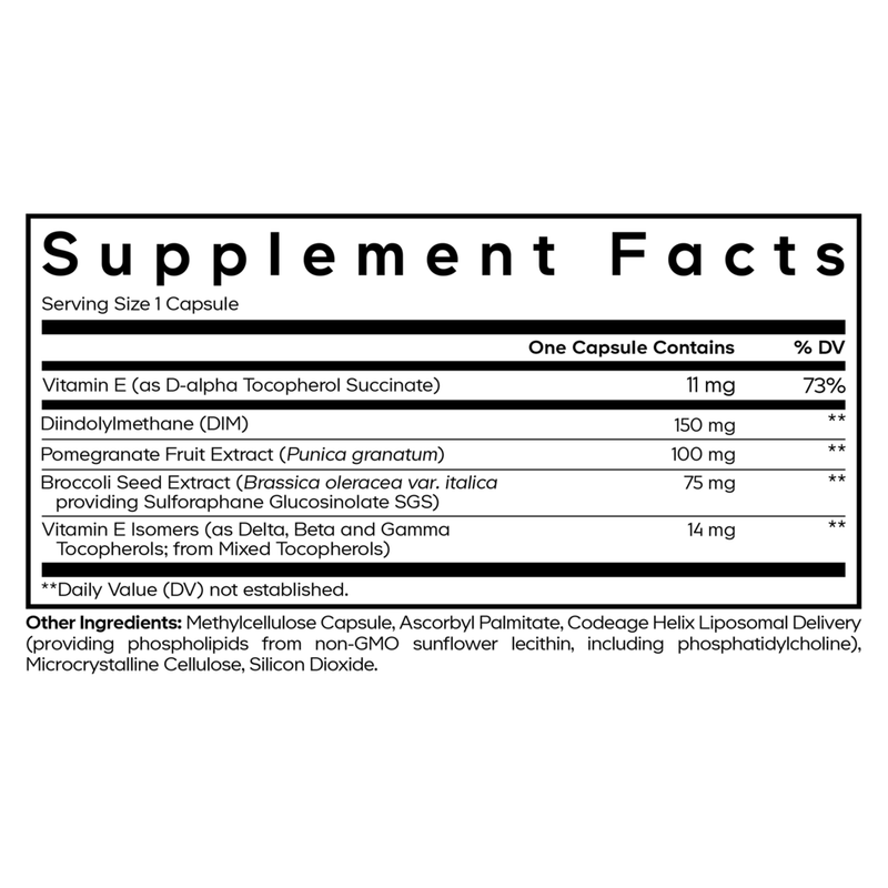 Liposomal Dim-E+ (120 Capsules)