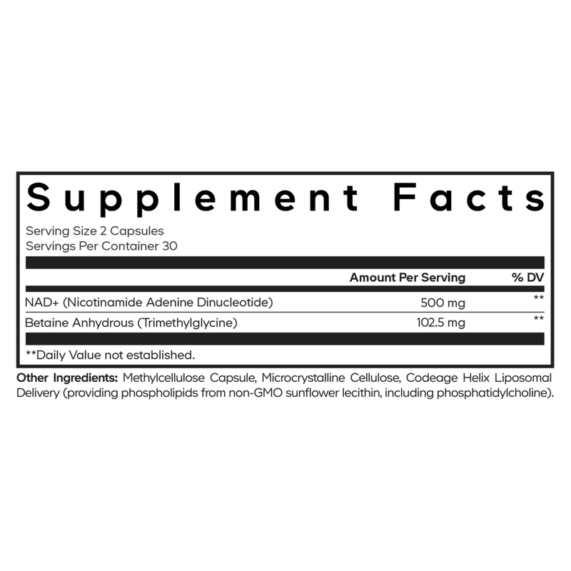Liposomal NAD+ (60 Capsules)