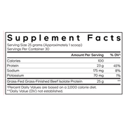 Beef Isolate Protein Powder (750 g)