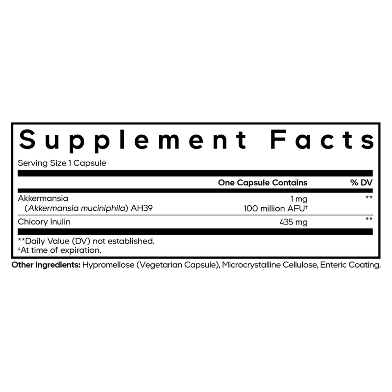 Akkermansia (90 Capsules)