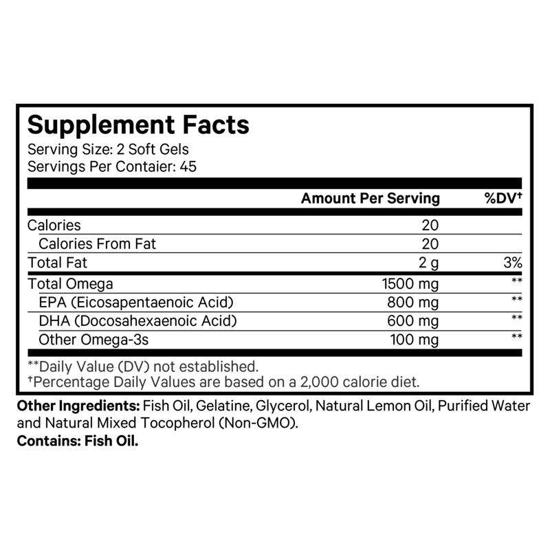 Amen Omega-3 (90 Softgels)