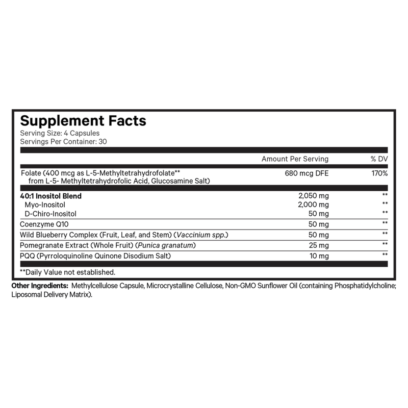 PQQ Ovarian Harmony+ (120 Capsules)