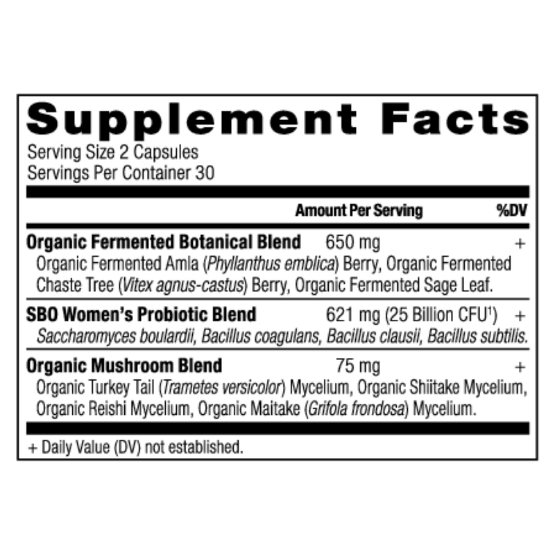 SBO Probiotic Women's (60 Capsules)