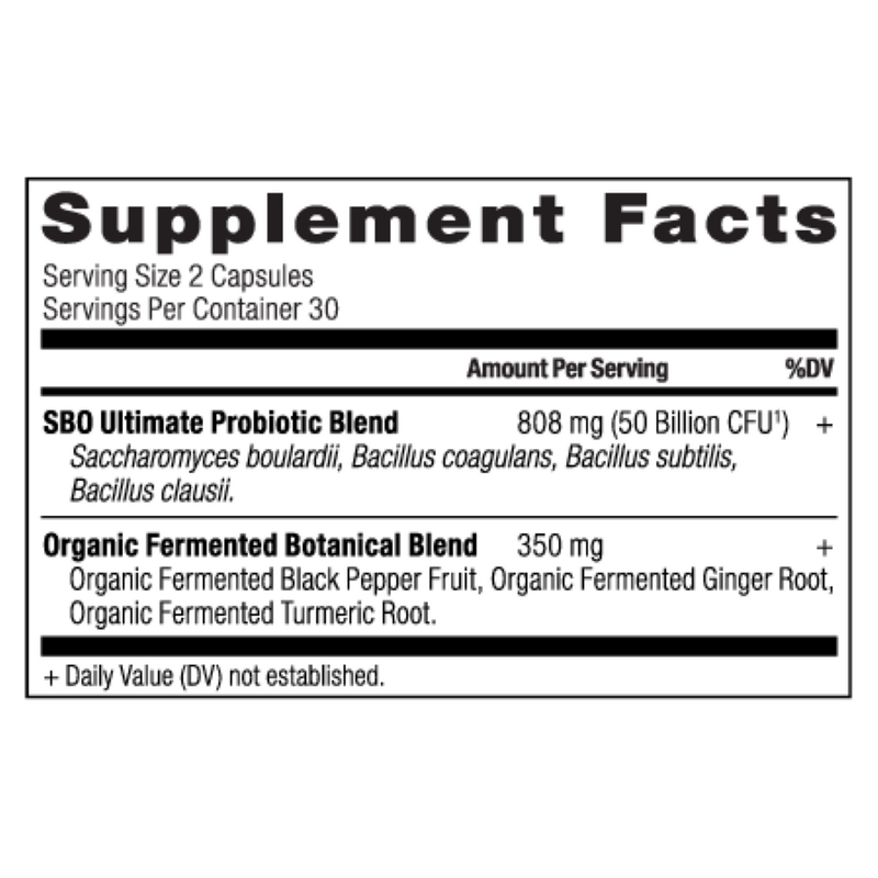 SBO Probiotic Ultimate (60 Capsules)