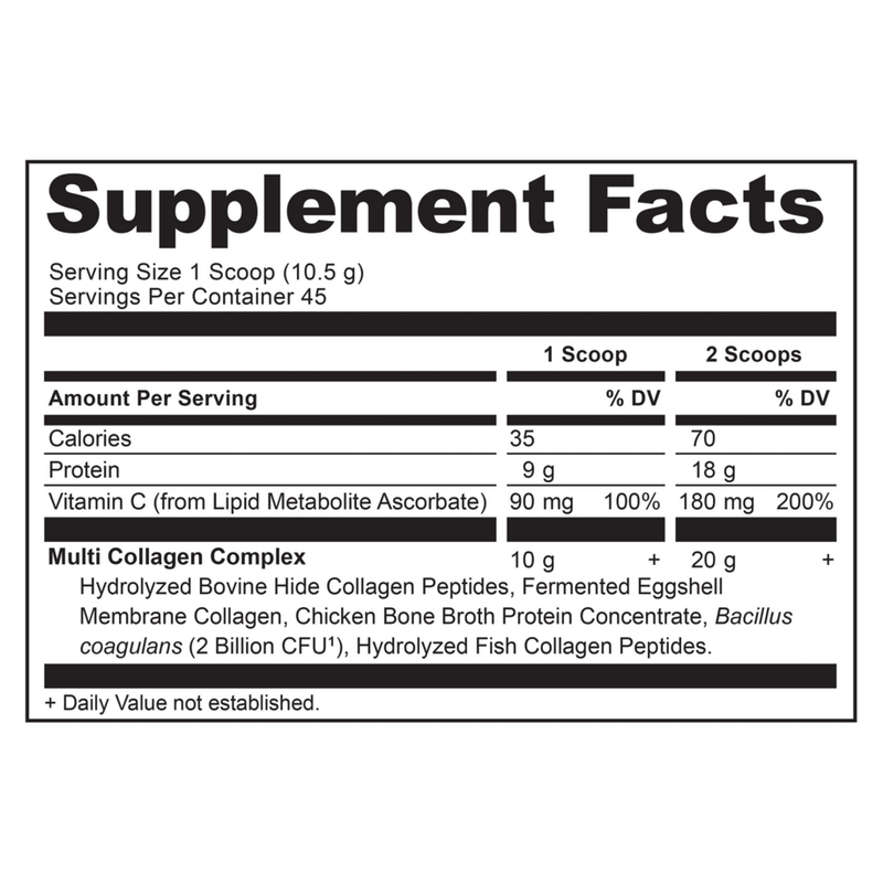 Multi Collagen Protein Vanilla (472 g)