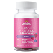 SBO KIDS Probiotic Gummies, Berry (30 Chewables)