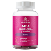 SBO Probiotic Gummies, Berry (60 Chewables)