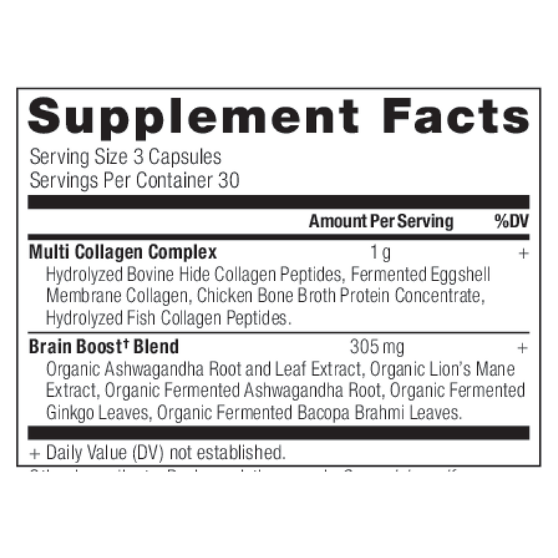 Multi Collagen - Brain Boost Capsules (90 Capsules)