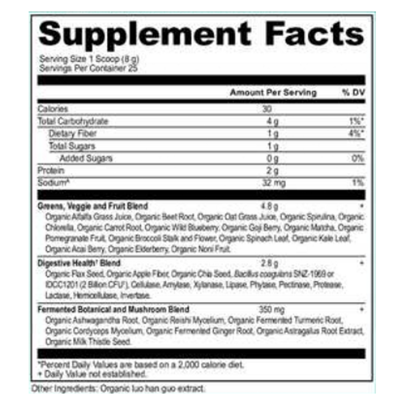 Organic SuperGreens Powder (200 g)