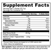 Bone Broth Protein Salted Caramel (506 g)