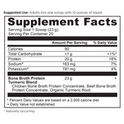 Bone Broth Protein Turmeric (460 g)