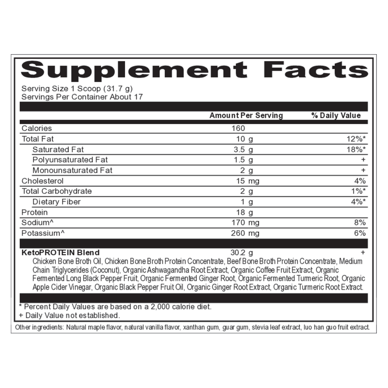 Keto Protein Vanilla (538 g)