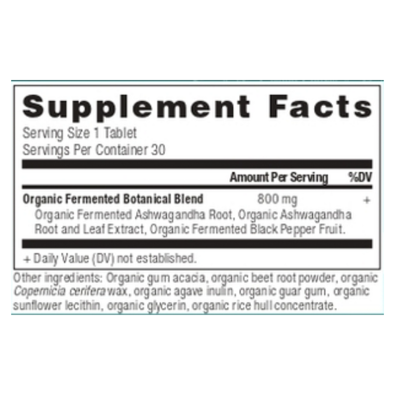 Organic Ashwagandha Tablet (30 Tablets)