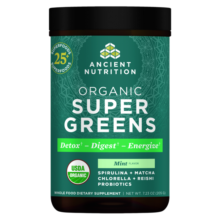 Organic SuperGreens Powder - Mint (205 g)