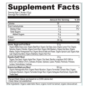 Organic SuperGreens Powder - Watermelon (250 g)