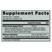 SBO Probiotics Mental Clarity (30 Capsules)