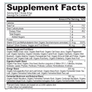 Organic SuperGreens Energizer - Powder (213 g)