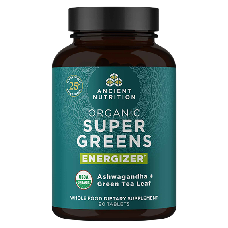 Organic SuperGreens Energizer - Tablet (90 Tablets)