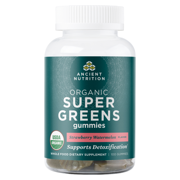 Organic SuperGreens, Strawberry Watermelon