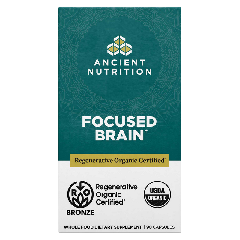 Regenerative Organic Certified Focused Brain (90 Capsules)