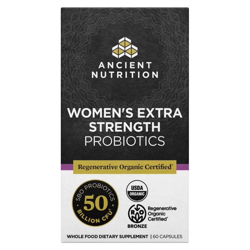 Regenerative Organic Certified Women's Extra Strength Probiotics 50B (60 Capsules)