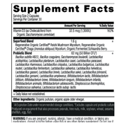 Regenerative Organic Certified Women's Extra Strength Probiotics 50B (60 Capsules)