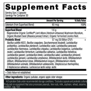 Regenerative Organic Certified Gut Recovery Probiotics 50B (60 Capsules)