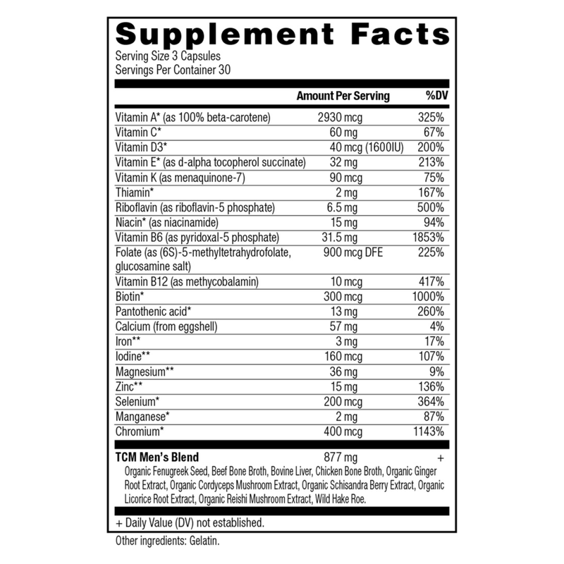 Ancient Multivitamin - Men's (90 Capsules)