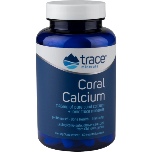 Coral Calcium with ConcenTrace (60 Capsules)-Vitamins & Supplements-Trace Minerals-Pine Street Clinic