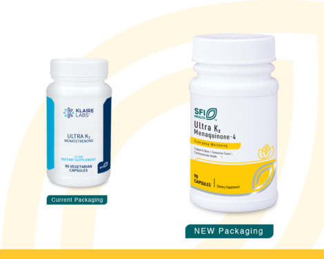 Ultra K2 Menatetrenone (90 Capsules)-Vitamins & Supplements-Klaire Labs - SFI Health-Pine Street Clinic