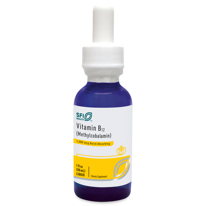 Klaire Labs - SFI Health - Liquid Methylcobalamin (Vitamin B12) (1 fl oz) - 