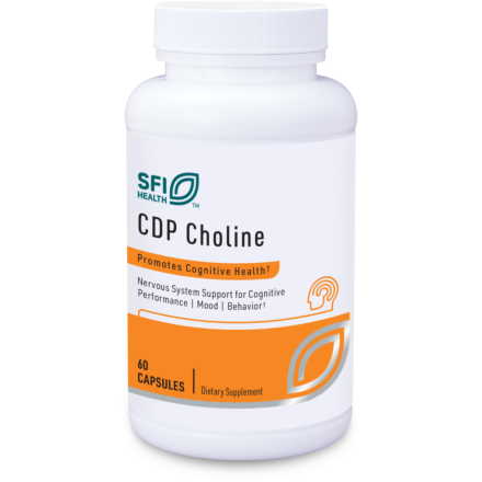 CDP Choline (60 Capsules)-Vitamins & Supplements-Klaire Labs - SFI Health-Pine Street Clinic