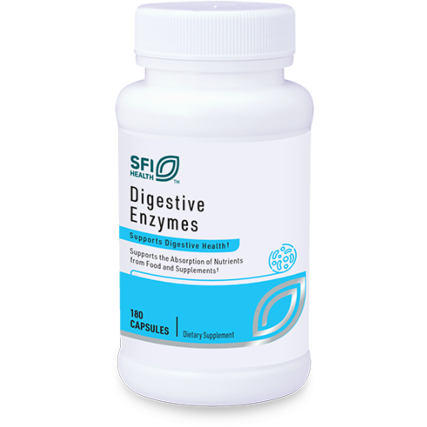 Digestive Enzymes (180 Capsules)-Vitamins & Supplements-Klaire Labs - SFI Health-Pine Street Clinic