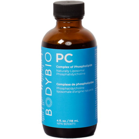 BodyBio PC (Phosphatidylcholine)-Vitamins & Supplements-BodyBio-4 Ounce Liquid-Pine Street Clinic