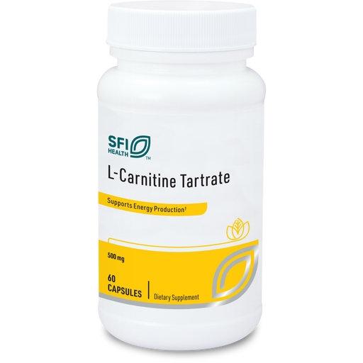 Klaire Labs - SFI Health - L-Carnitine Tartrate (60 Capsules) - 