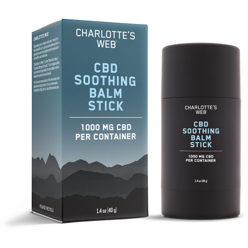 Charlotte's Web - CBD Soothing Balm Stick (1.4 Ounces) (40 Grams) (Copy) - 